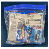 Bag of Assorted Carded Cars Lot of 12