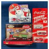 Coca-Cola Themed Die-Cast Vehicle Sets