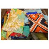 Box Lot of Vintage Scarves