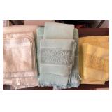 3 Bath Towel Sets, Multicolor