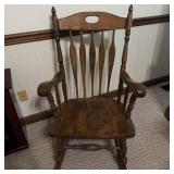 Vintage Wooden Rocking Chair