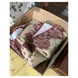 Bedding Including Quilt and Sheets