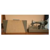 Aristocrat Sewing Machine With Case And Pedal