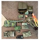 Military Toy Vehicles and Action Figures