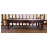 Mid-Century Walnut Coffee Table with Drawer
