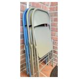 Matching Pair Folding Chairs Lot #206