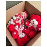 Valentine Plush Toys and Doll Assortment
