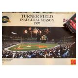 Turner Field 1997 Inaugural Season Poster