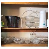 Glass and Plastic Kitchenware Lot