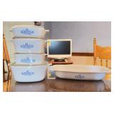 Corning Ware Blue Cornflower Casserole Set
