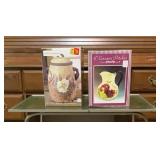 Ceramic Pitcher and Sweet Magnolia Cookie Jar