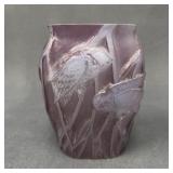 Phoenix Consolidated UV Reactive Glass Vase