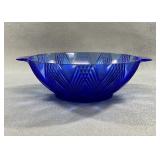 1936 Hazel Atlas Newport Cobalt Vegetable Bowl
