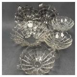 Cambridge Glass Cascade Glassware Lot