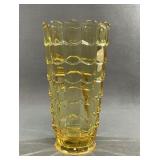 Cambridge Mandarin Gold Cascade Vase, 1950s, 10"