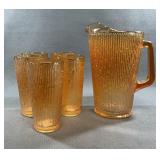 Jeannette Marigold Carnival Tree Bark Water Set