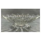 Handmade Art Glass Sunflower Blossom Bowl, 1960s