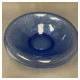 LE Smith By Cracky Pattern Blue Console Bowl