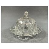 Anchor Hocking Colonial Knife & Fork Butter Dish