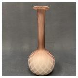 Mt. Washington Vintage Satin Pink Taupe Bud Vase