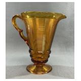 Indiana Glass Old English Threading Pitcher