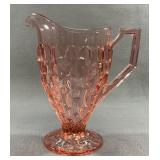 Central Glass "Frances" Depression Glass Pitcher