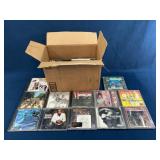 Music CDs Lot With Box, Various Artists