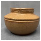Fulper Pottery Brown Glazed Vase