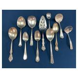 Silver Plate Serving Utensils Lot