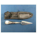 Pakistan Small Throwing Knife with Sheath