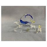 Art Glass Animal Figurines