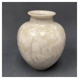 1995 Norkin Crystalline Ceramic Vase