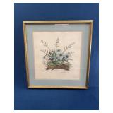 Floral Print by Robin Mitra, 81/250, Framed Art