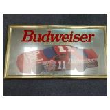Budweiser King of Beers NASCAR Framed Mirror