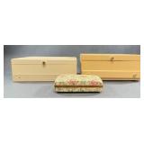 3 Jewelry Boxes, Mele, Lady Buxton