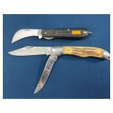 Imperial Ireland Pruning Knife & 2-Blade Folder