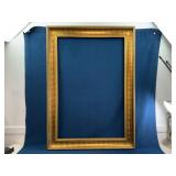 Gold Gilt Wood Frame, 35 x 50 Inch Opening