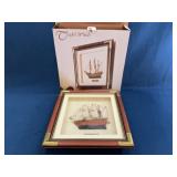 TradeWinds Mayflower Framed Ship Model Art