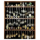 Souvenir Collector Spoons in 13x2x16 Case