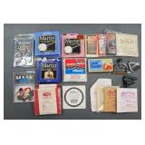 Lot: Strings, Capos, Picks & Jaw Harp
