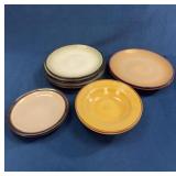 Sango and Thomson Mixed Stoneware Plate Set