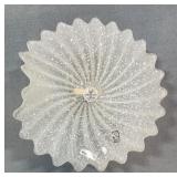 Murano Glass Line Handcrafted Bowl Italy