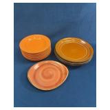Orange Plates Hotel Elite Home Trends