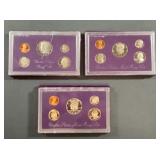 1984 U.S. Mint Proof Coin Set, Case Damaged