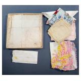 Vintage Handkerchiefs, Various Materials