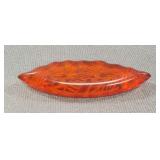 Carved Bakelite Brooch and Umbrella Handle Set