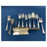 Silver Plated Serving Utensils Lot