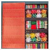 Holiday Gift Wrapping Set With Bows & Ribbon
