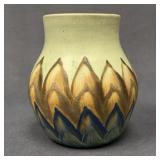 Peters & Reed Zane Pottery Vase, Floral Motif