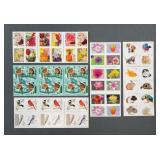 US Forever Stamp Sheets, 3 Sets of 5 Themes